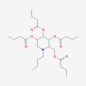 molecular formula C26H45NO8 B1201717 Glycovir 