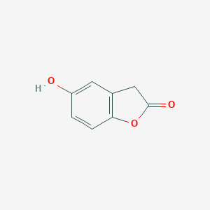 molecular formula C8H6O3 B120172 5-Hydroxybenzofuran-2(3H)-one CAS No. 2688-48-4