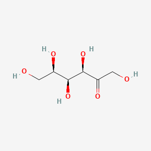 molecular formula C6H12O6 B1201733 D-Sorbose CAS No. 3615-56-3