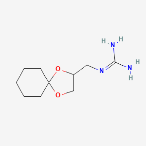 molecular formula C10H19N3O2 B1201735 Guanadrel CAS No. 40580-59-4