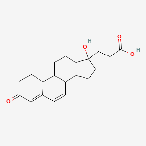 17-Hydroxy-3-oxo-17alpha-pregna-4,6-diene-21-carboxylic acid