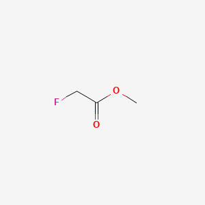 molecular formula C3H5FO2 B1201745 Methyl fluoroacetate CAS No. 453-18-9