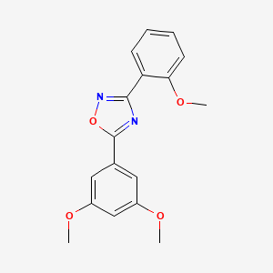 5-(3,5-Dimethoxyphenyl)-3-(2-methoxyphenyl)-1,2,4-oxadiazole