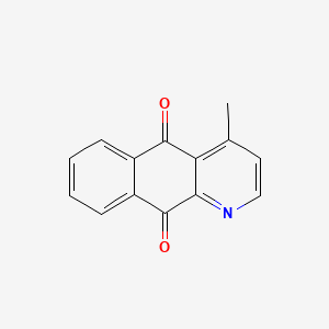 molecular formula C14H9NO2 B1201755 4-Methylbenzo(g)quinoline-5,10-dione CAS No. 96889-94-0