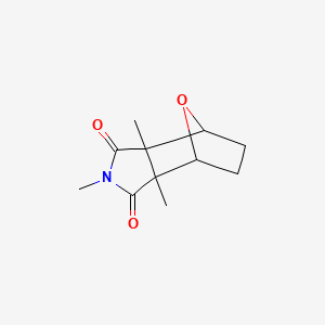 N,2,3-Trimethyl-7-oxabicyclo(2.2.1)heptane-2,3-dicarboximide