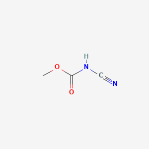 molecular formula C3H4N2O2 B1201767 Methyl cyanocarbamate CAS No. 21729-98-6