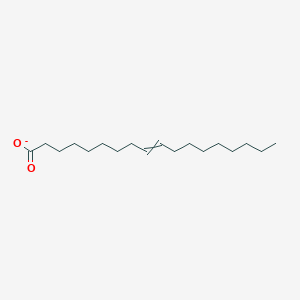 molecular formula C18H33O2- B1201768 Octadec-9-enoate 
