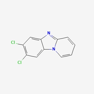 molecular formula C11H6Cl2N2 B1201777 7,8-Dichloropyrido[1,2-a]benzimidazole 