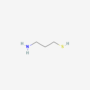 molecular formula C3H9NS B1201785 3-Aminopropanethiol CAS No. 462-47-5