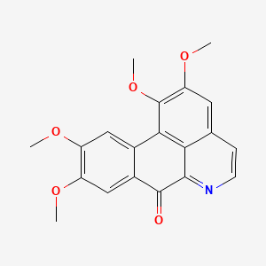 molecular formula C20H17NO5 B1201786 Oxoglaucine CAS No. 5574-24-3