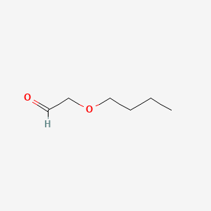 molecular formula C6H12O2 B1201794 Butoxyacetaldehyde CAS No. 29043-89-8