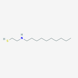 molecular formula C12H27NS B1201805 2-(Decylamino)ethanethiol CAS No. 5891-06-5