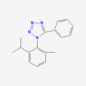 1-(2-Methyl-6-propan-2-ylphenyl)-5-phenyltetrazole