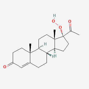 17alpha-Hydroperoxyprogesterone
