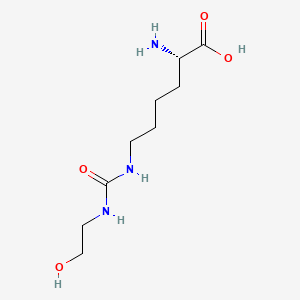 N(6)-(2-Hydroxyethylcarbamoyl)-L-lysine