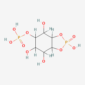 molecular formula C6H12O11P2 B1201845 Inositol 1,2-cyclic 4-bisphosphate CAS No. 97672-09-8
