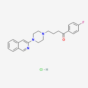 molecular formula C23H25ClFN3O B1201862 HR 375 CAS No. 82117-52-0