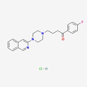 1-(4-Fluorophenyl)-4-(4-isoquinolin-3-ylpiperazin-1-yl)butan-1-one hydrochloride