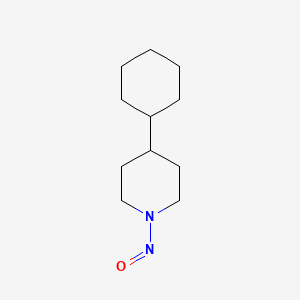 molecular formula C11H20N2O B1201863 1-Nitroso-4-cyclohexylpiperidine CAS No. 75881-21-9