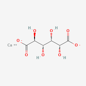 molecular formula C6H8CaO8 B1201877 Calcium saccharate CAS No. 5793-88-4