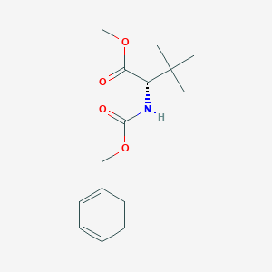 molecular formula C15H21NO4 B120188 Methyl (2S)-3,3-dimethyl-2-(phenylmethoxycarbonylamino)butanoate CAS No. 141970-45-8