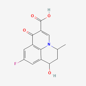 molecular formula C14H12FNO4 B1201886 7-Hydroxyflumequine CAS No. 61293-22-9