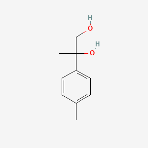 molecular formula C10H14O2 B1201901 2-(p-Tolyl)-1,2-propanediol CAS No. 88416-64-2
