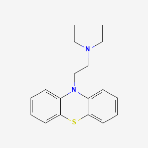 molecular formula C18H22N2S B1201909 Diethazine CAS No. 60-91-3