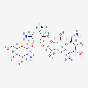 molecular formula C23H45N5O14 B1201921 Paromomycin I 