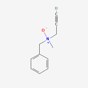 molecular formula C11H13NO B1201926 Pargyline N-oxide CAS No. 74796-01-3