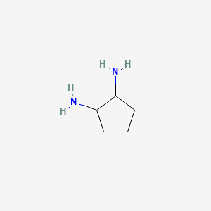 molecular formula C5H12N2 B1201933 环戊烷-1,2-二胺 CAS No. 41330-23-8