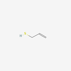 molecular formula C3H6S B1201943 Allyl mercaptan CAS No. 870-23-5