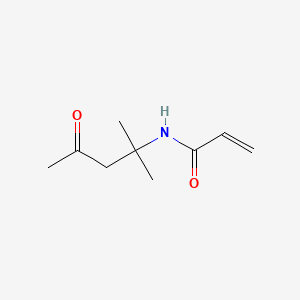 molecular formula C9H15NO2 B1201945 Diacetone acrylamide CAS No. 2873-97-4