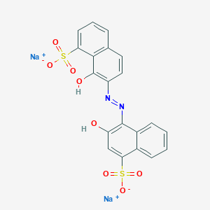 molecular formula C20H11CrN2Na2O9S2 B1201952 C.I. Acid blue 158 CAS No. 6370-08-7