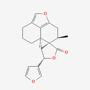 molecular formula C19H20O4 B1201969 Montanin A CAS No. 68370-49-0