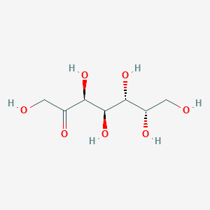 molecular formula C7H14O7 B1201975 L-galacto-2-Heptulose CAS No. 29325-35-7
