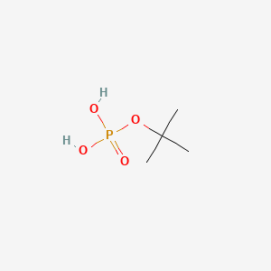 molecular formula C4H11O4P B1201980 叔丁基磷酸酯 CAS No. 2382-75-4