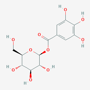 molecular formula C13H16O10 B120199 beta-Glucogallin CAS No. 13405-60-2