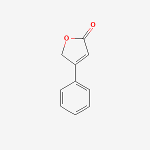 molecular formula C10H8O2 B1201999 4-Phenylfuran-2(5h)-one CAS No. 1575-47-9