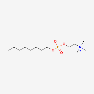 molecular formula C13H30NO4P B1202016 n-Octylphosphorylcholine CAS No. 53255-89-3