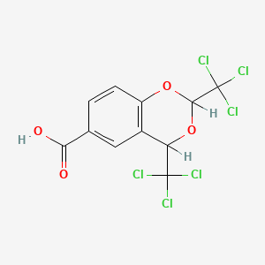 2,4-Bis(trichloromethyl)-benzo(1,3)dioxin-6-carboxylic acid