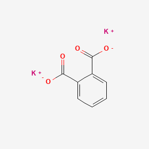 molecular formula C8H6K2O4+2 B1202027 Dipotassium;phthalic acid CAS No. 4409-98-7