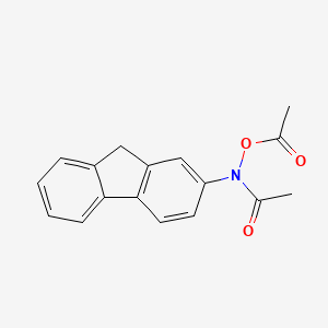 molecular formula C17H15NO3 B1202033 N-乙酰氧基-2-乙酰氨基芴 CAS No. 6098-44-8