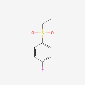molecular formula C8H9FO2S B1202038 荧光酮 CAS No. 2924-67-6