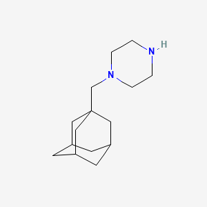 molecular formula C15H26N2 B12020436 1-(1-Adamantylmethyl)piperazine CAS No. 29869-09-8