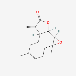 molecular formula C15H20O3 B1202049 parthenolide 