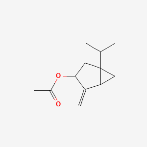 molecular formula C12H18O2 B1202055 Sabinyl acetate CAS No. 3536-54-7