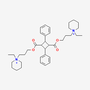 molecular formula C38H56N2O4+2 B1202086 Truxipicurium CAS No. 76333-66-9