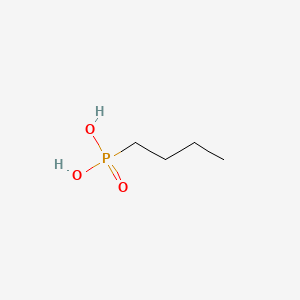 molecular formula C4H11O3P B1202109 Butylphosphonic acid CAS No. 3321-64-0