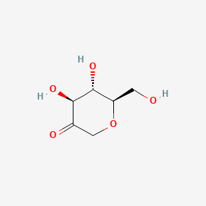 molecular formula C6H10O5 B1202111 1,5-Anhydro-D-fructose CAS No. 75414-43-6